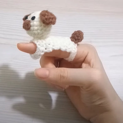 Cute Miniature Cat And Dog Toy Crochet Pattern