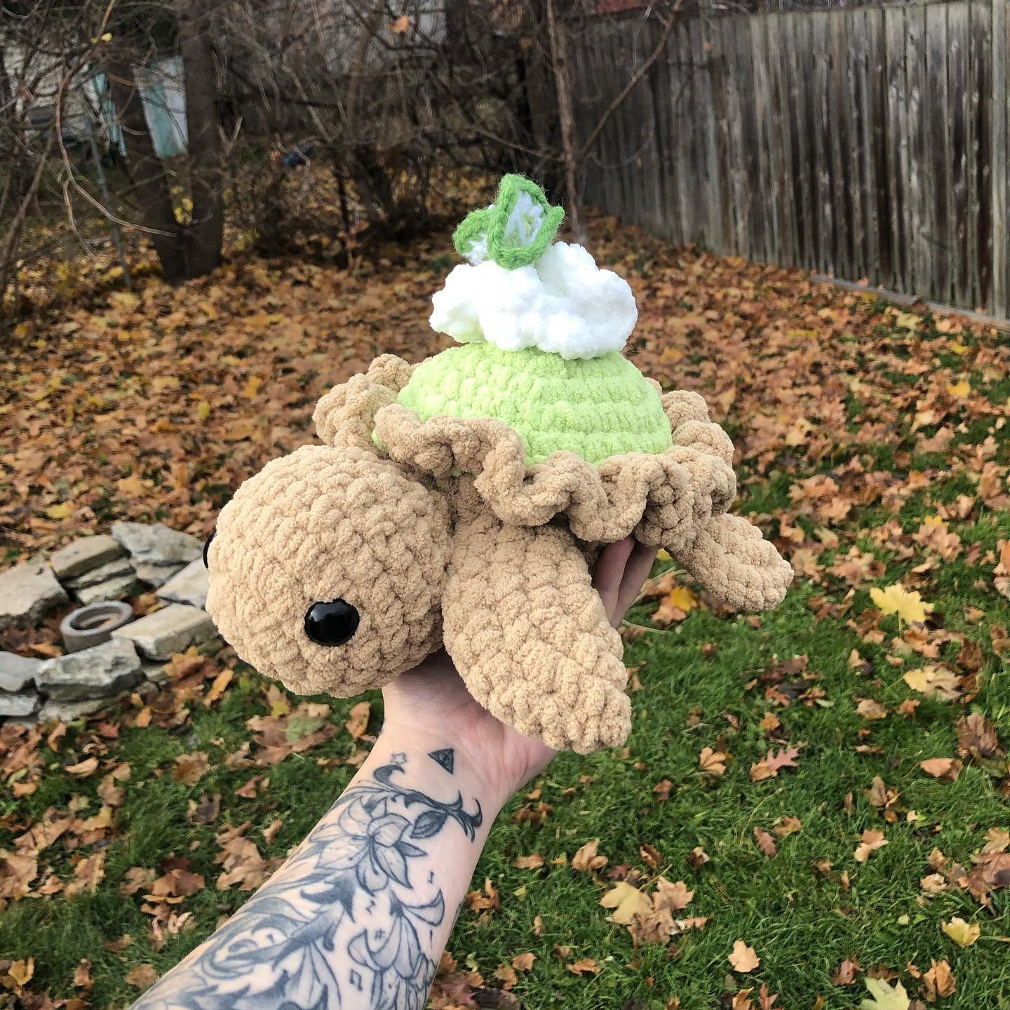 Pie Turtle Crochet Pattern