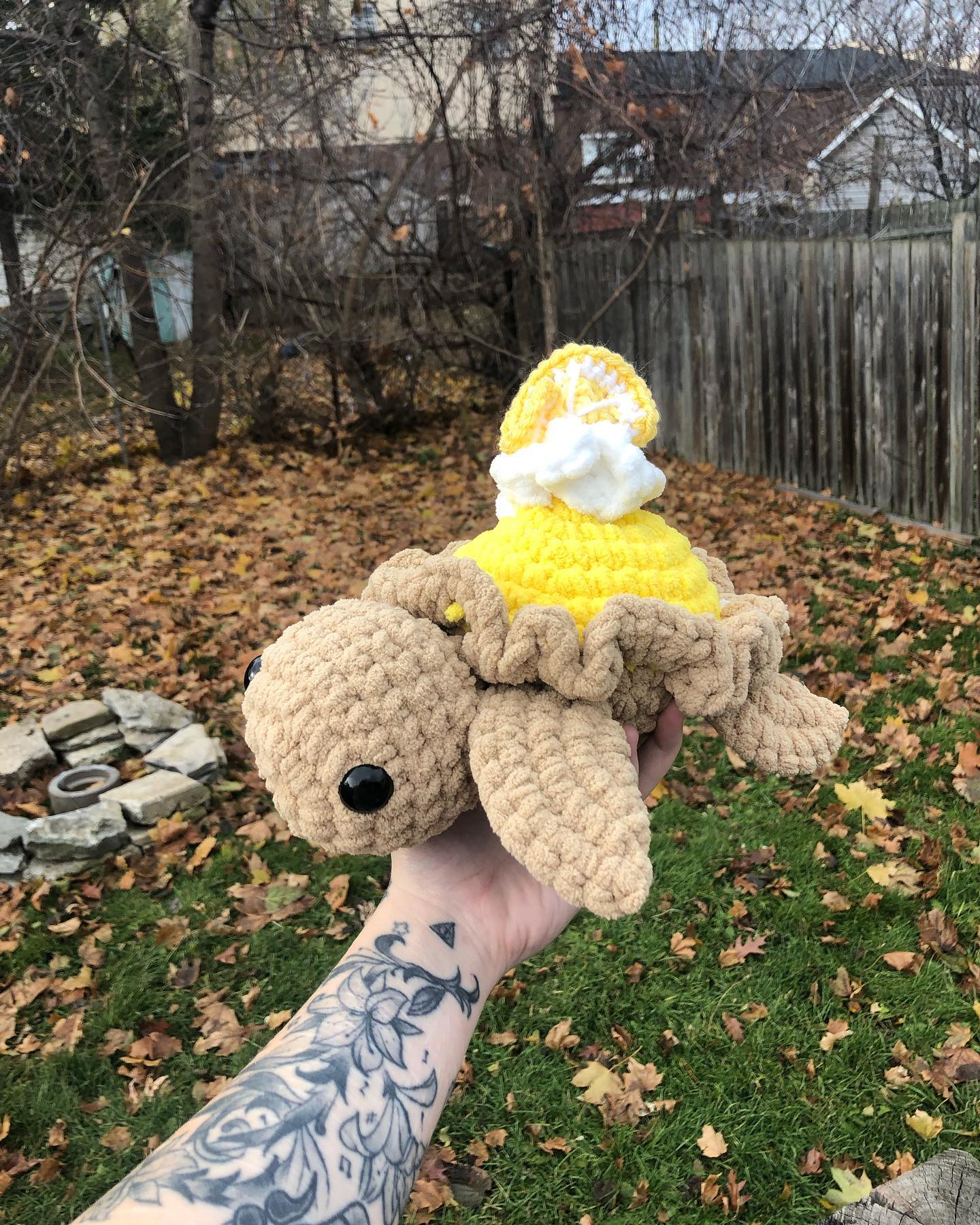 Pie Turtle Crochet Pattern