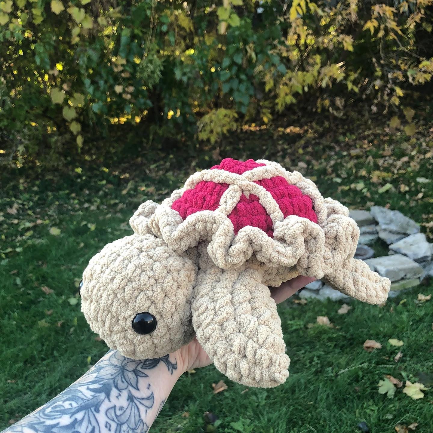 Pie Turtle Crochet Pattern