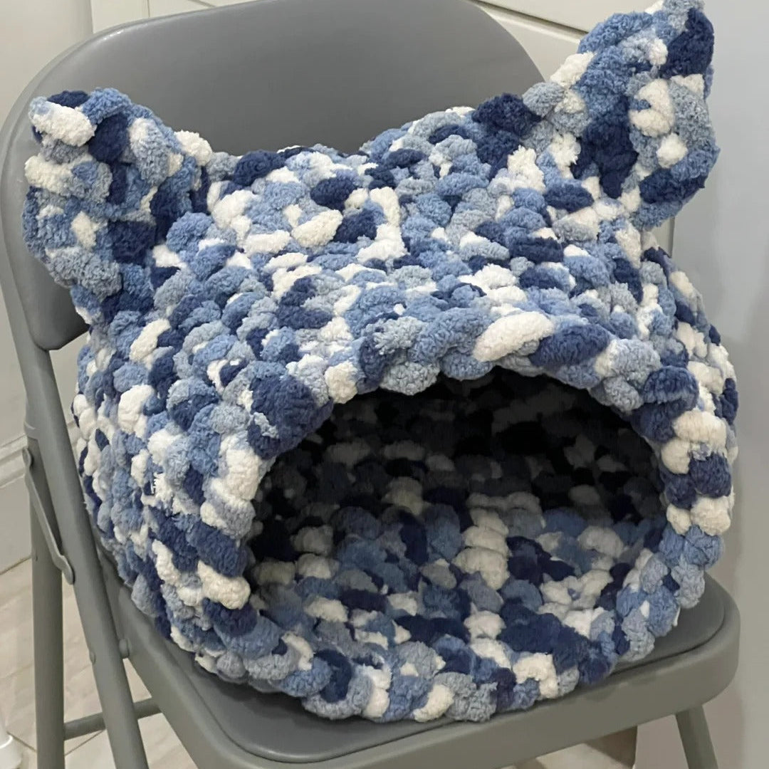 Handmade Cat Bed Crochet Pattern