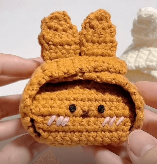 Fluffy Bunny Case Crochet Pattern