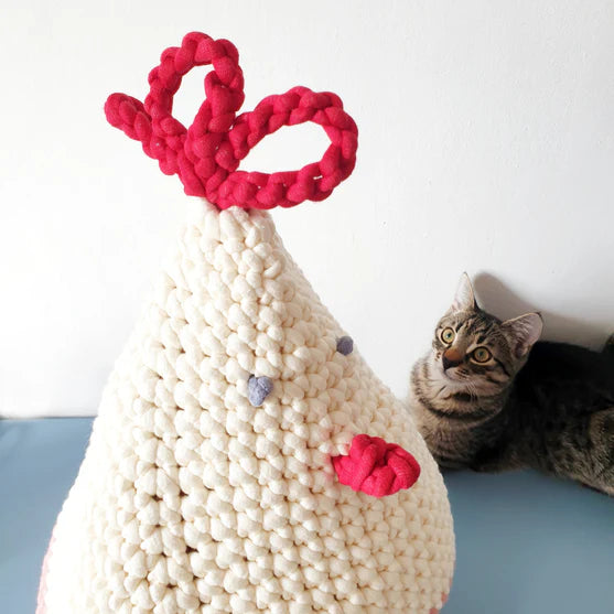 Chicken Cuddle Cave Crochet Pattern