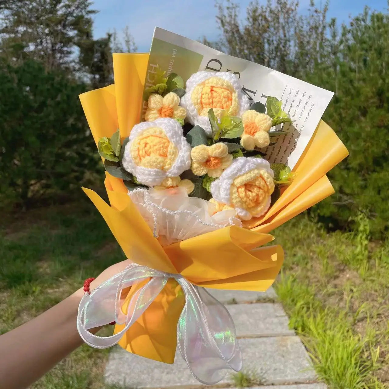 Sunflower Crochet Gift for Women