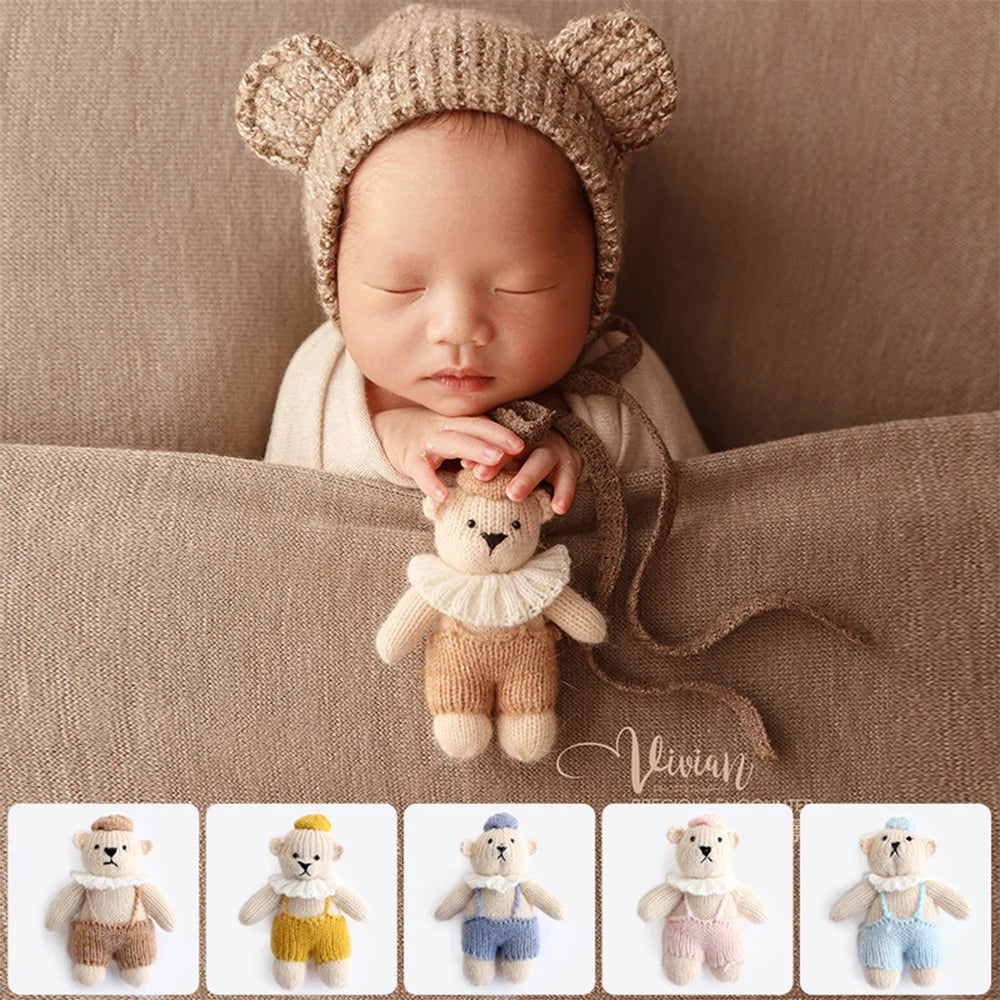 Teddy Bear Crochet Photo Prop