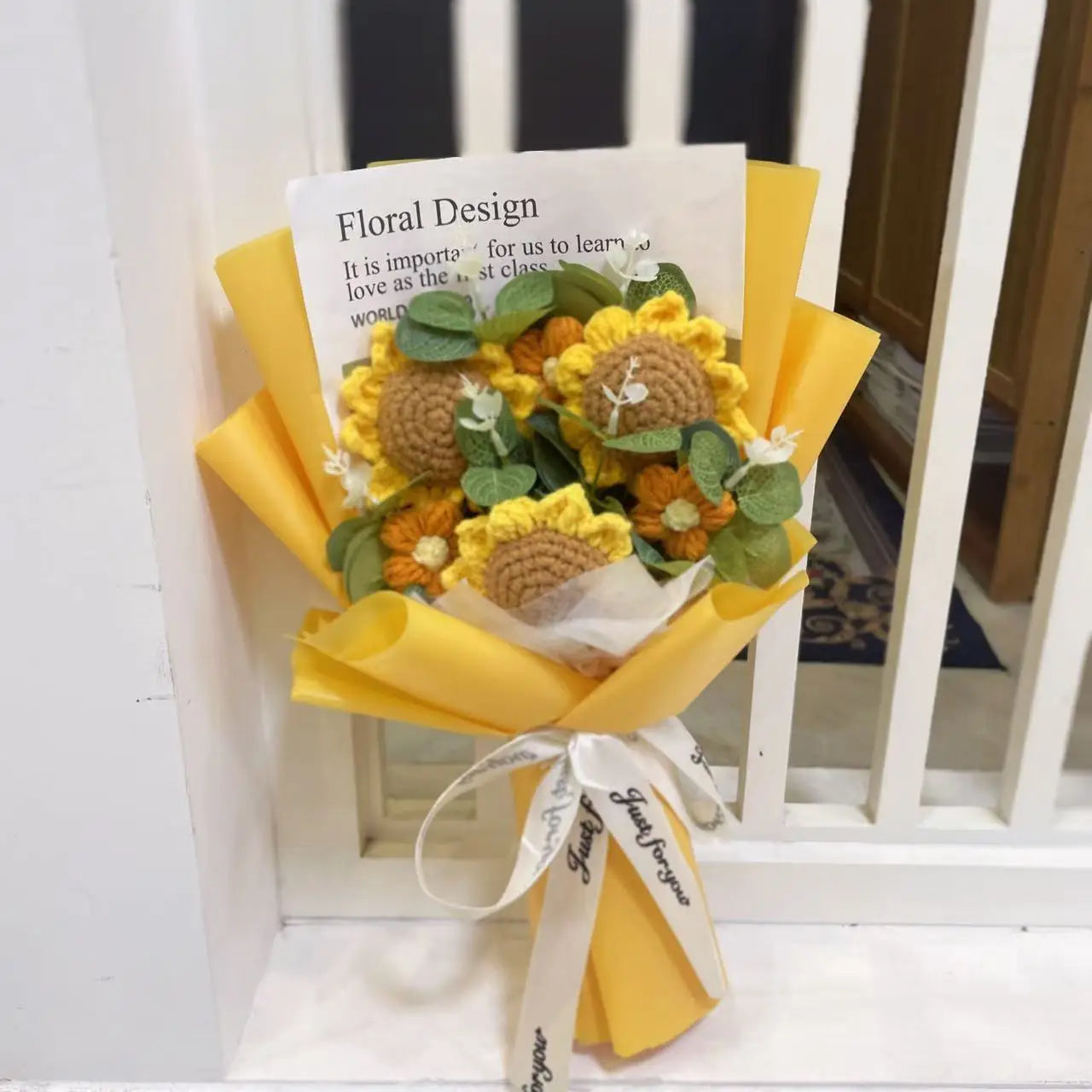 Sunflower Crochet Gift for Women