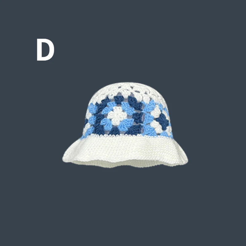 flower crochet bucket hat summer