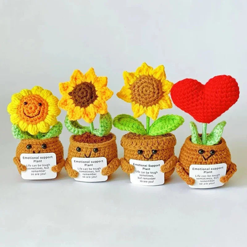 Sunflower Doll Handmade Decoration