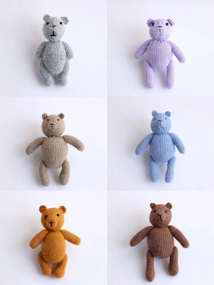 Teddy Bear Crochet Photo Prop