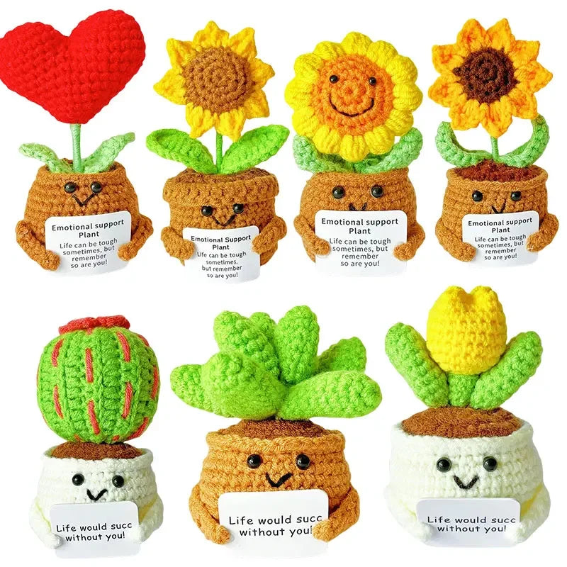 Sunflower Doll Handmade Decoration