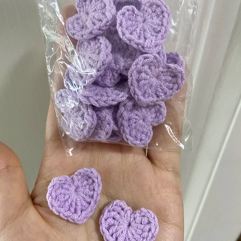 heart crochet threads cotton kit