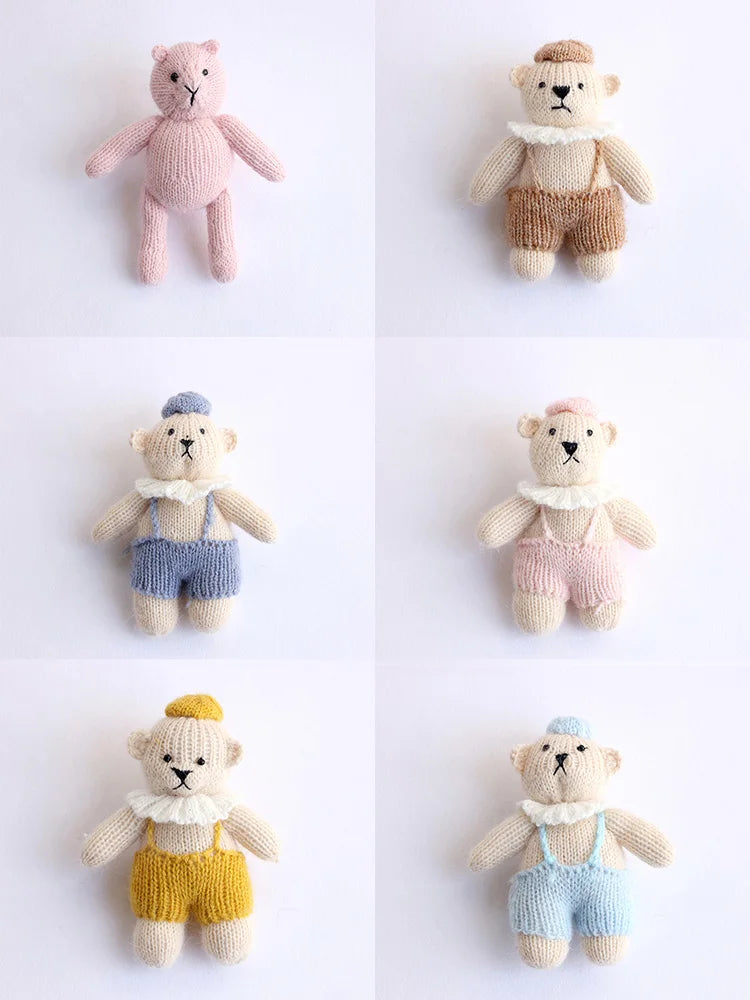 Teddy Bear Crochet Photo Prop