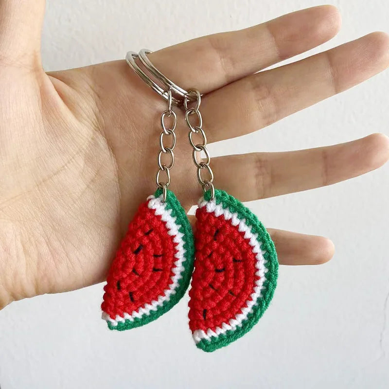 Fruit Pendant Keychain Handmade Gift