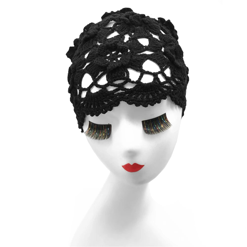 summer thread knitting hat breathable