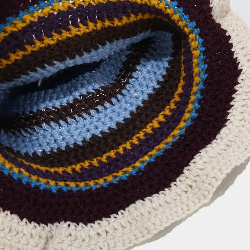 flower crochet bucket hat summer