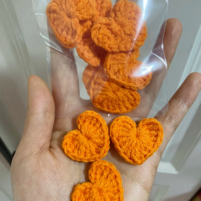 heart crochet threads cotton kit