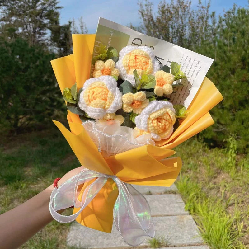 Sunflower Crochet Gift for Women