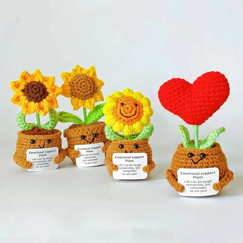 Sunflower Doll Handmade Decoration