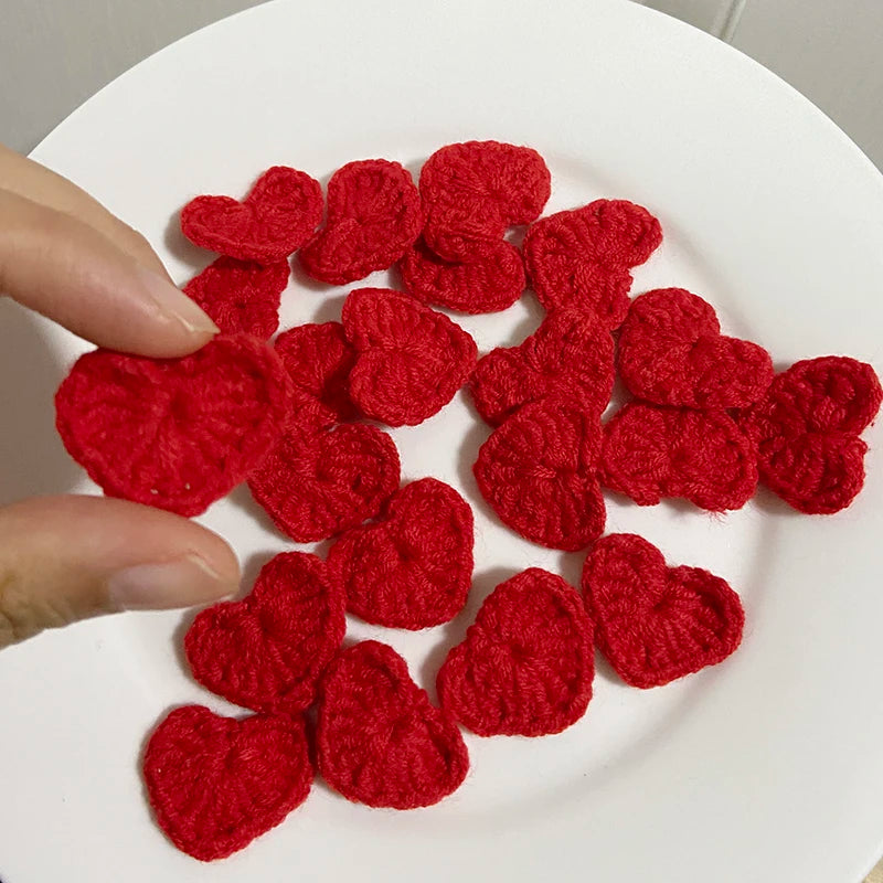 heart crochet threads cotton kit