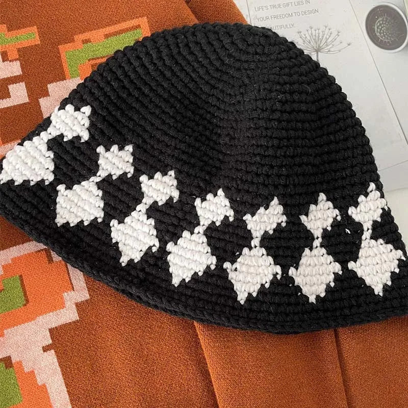 flower crochet bucket hat summer