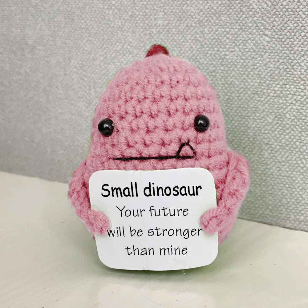 Knitted Turtle Plush Positive Toy