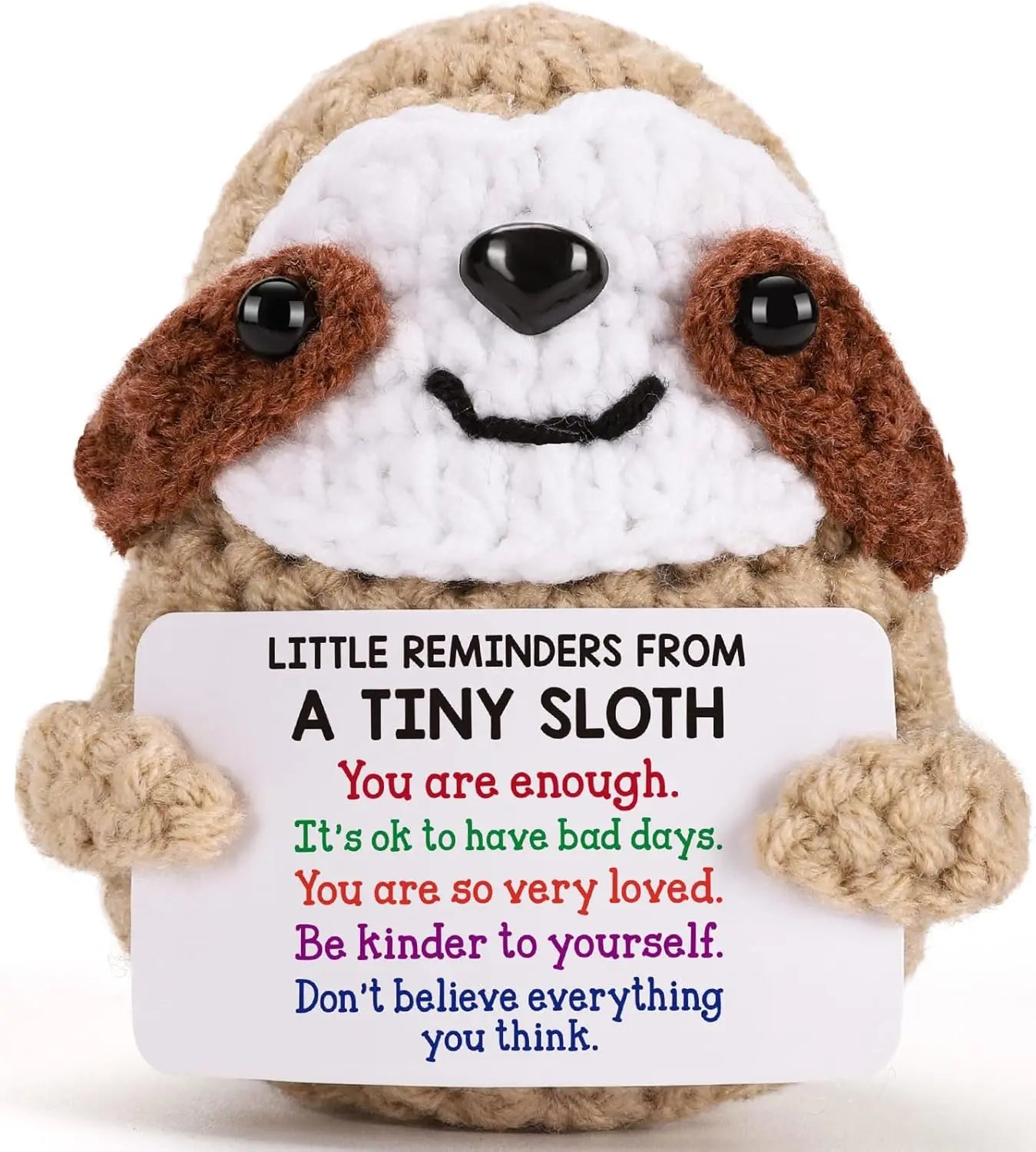 Crochet Sloth Home Room Decor