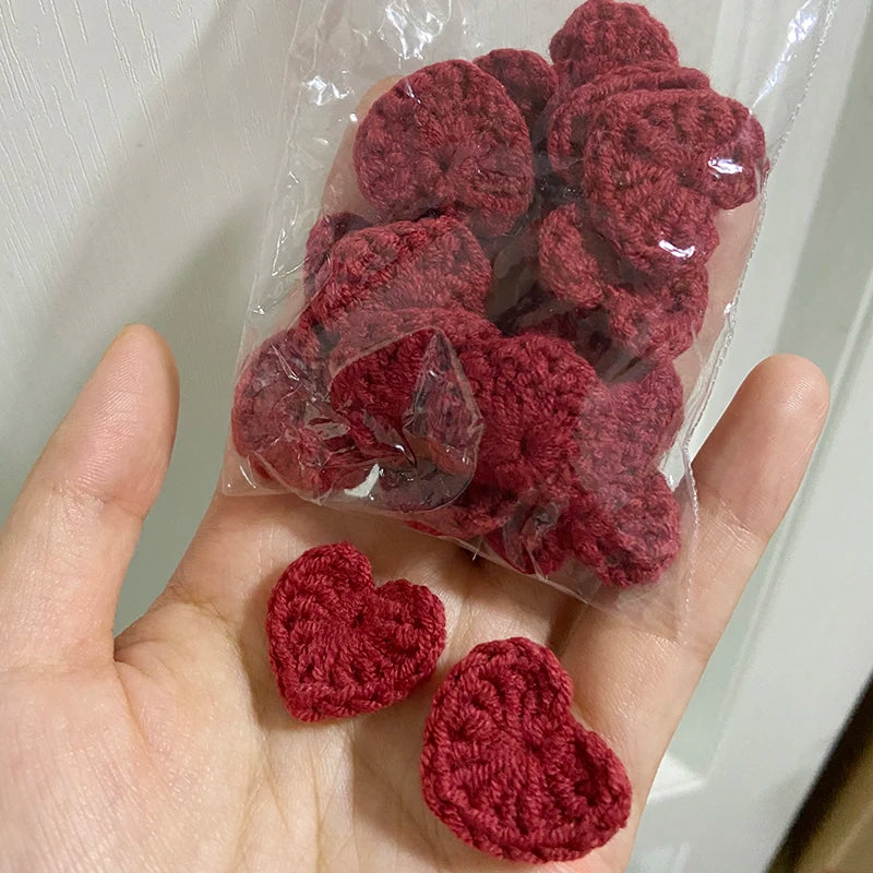 heart crochet threads cotton kit