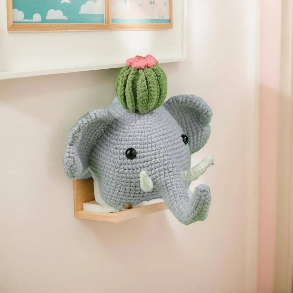 elephant crochet kit for beginners