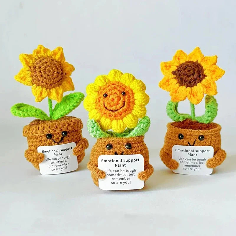 Sunflower Doll Handmade Decoration