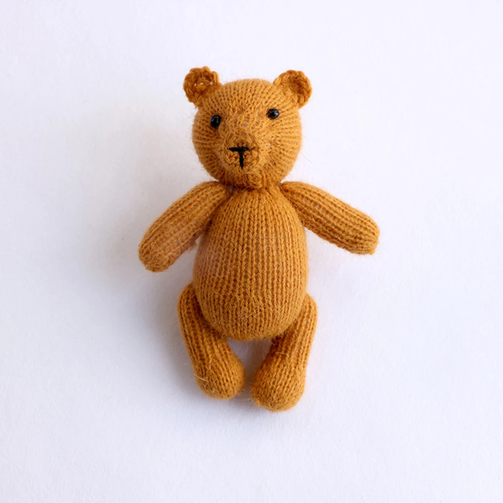 Teddy Bear Crochet Photo Prop