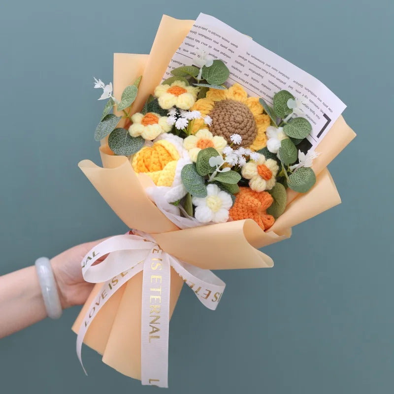 Sunflower Crochet Gift for Women
