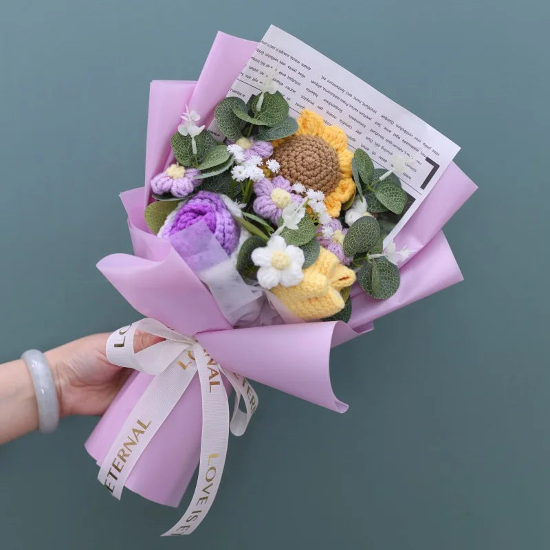 Sunflower Crochet Gift for Women