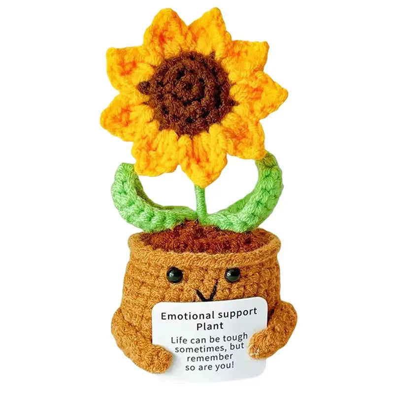 Sunflower Doll Handmade Decoration