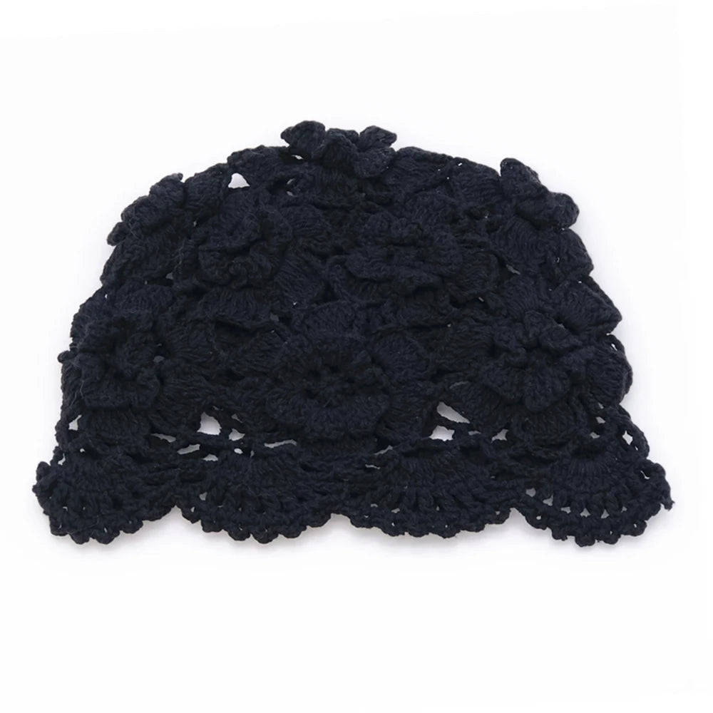 summer thread knitting hat breathable