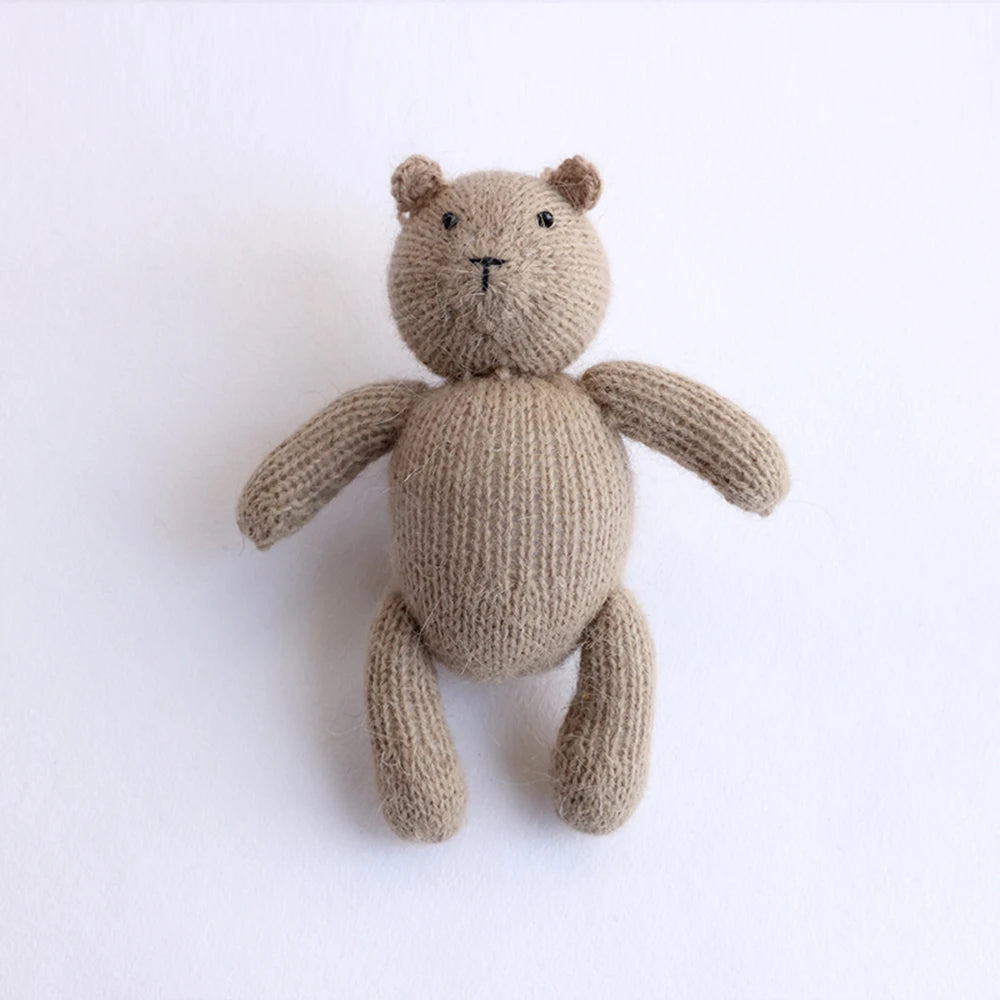 Teddy Bear Crochet Photo Prop