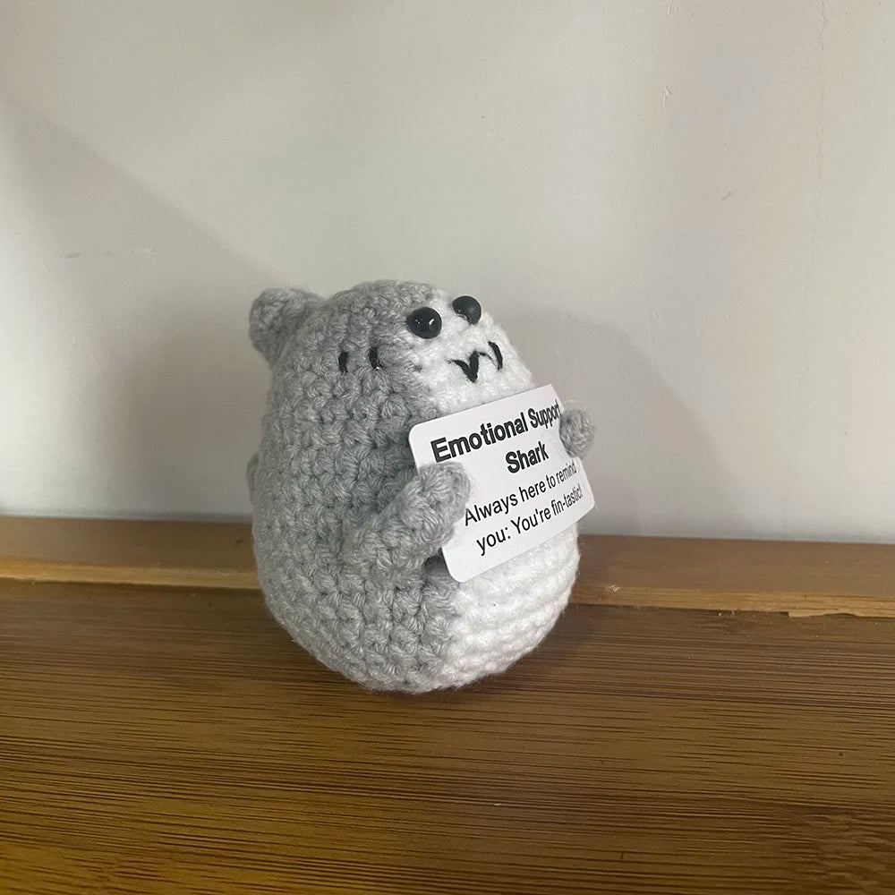 Knitted Turtle Plush Positive Toy