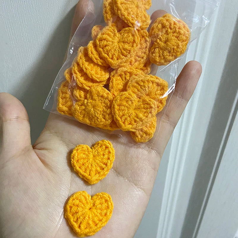 heart crochet threads cotton kit