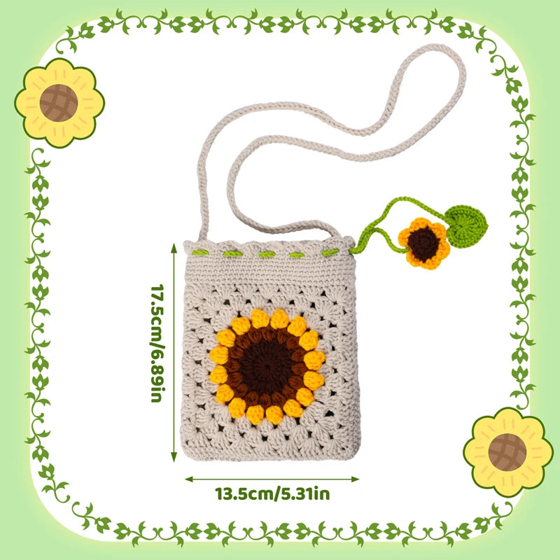 crochet kit with hook and yarn