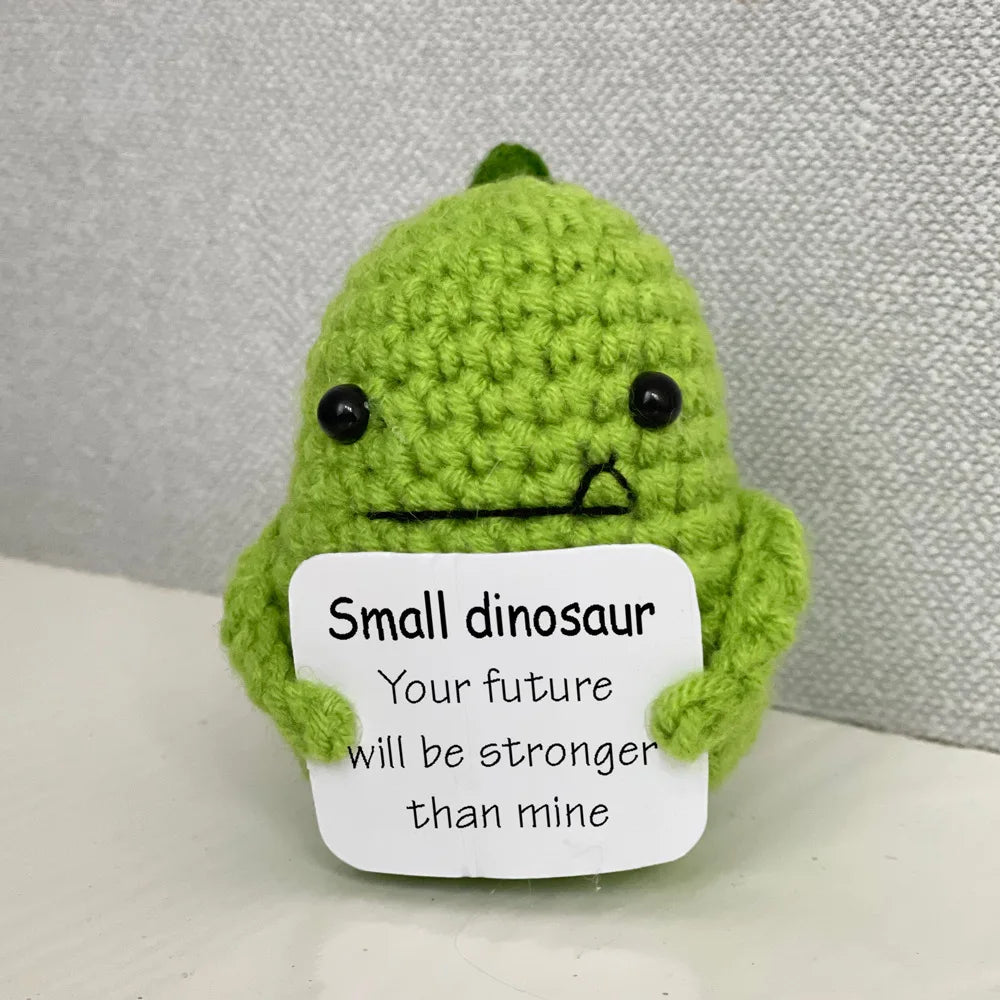 Knitted Turtle Plush Positive Toy