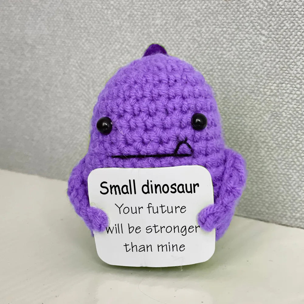 Knitted Turtle Plush Positive Toy