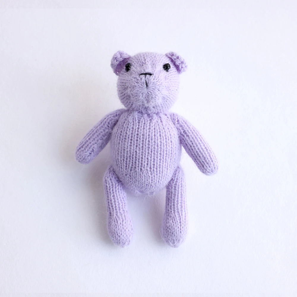 Teddy Bear Crochet Photo Prop