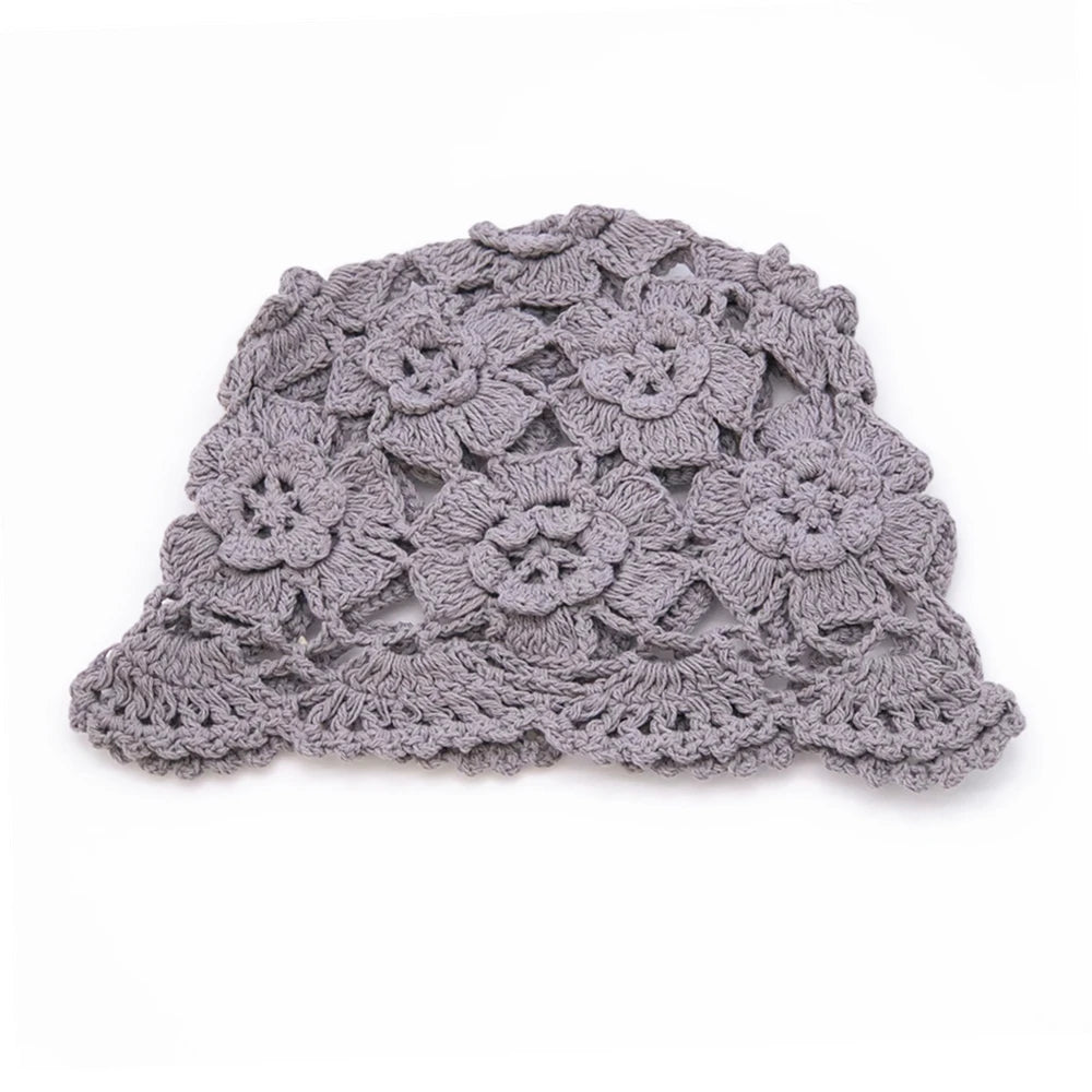 summer thread knitting hat breathable