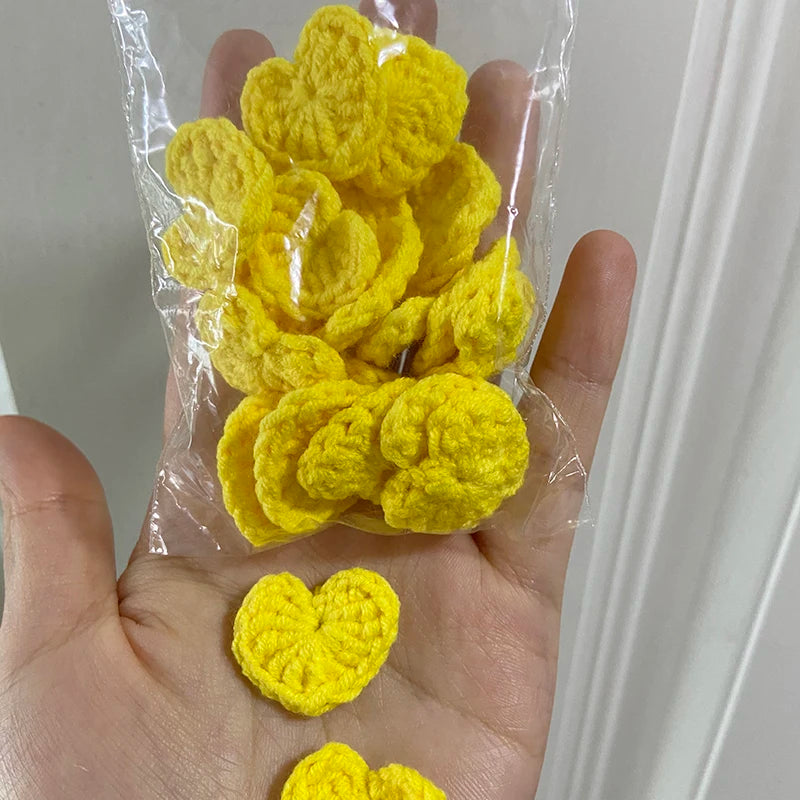 heart crochet threads cotton kit