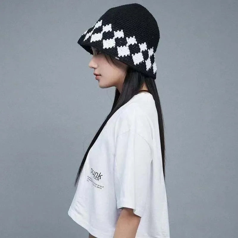 flower crochet bucket hat summer