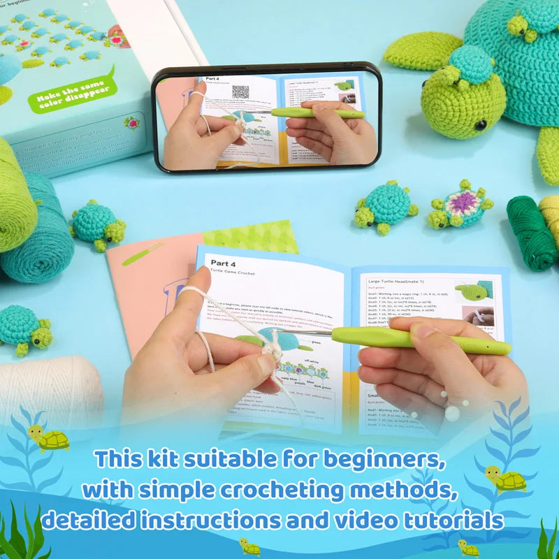 crochet kit for beginners with tutorial