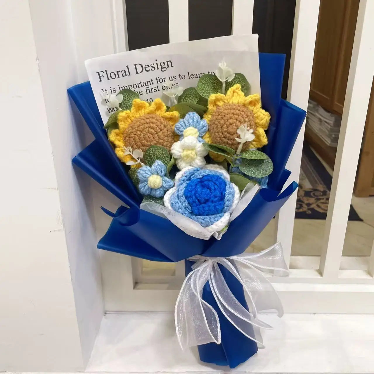 Sunflower Crochet Gift for Women