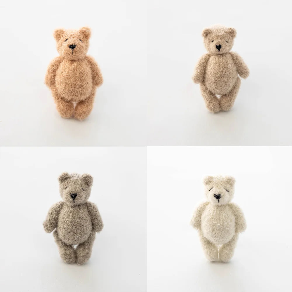 Teddy Bear Crochet Photo Prop