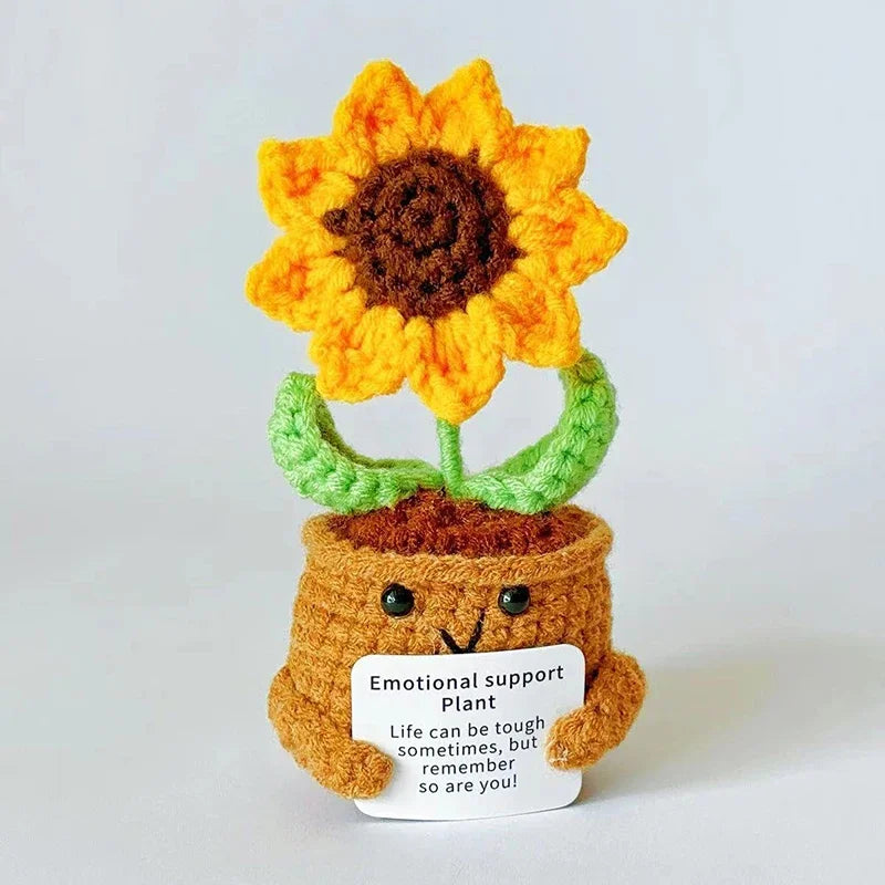 Sunflower Doll Handmade Decoration