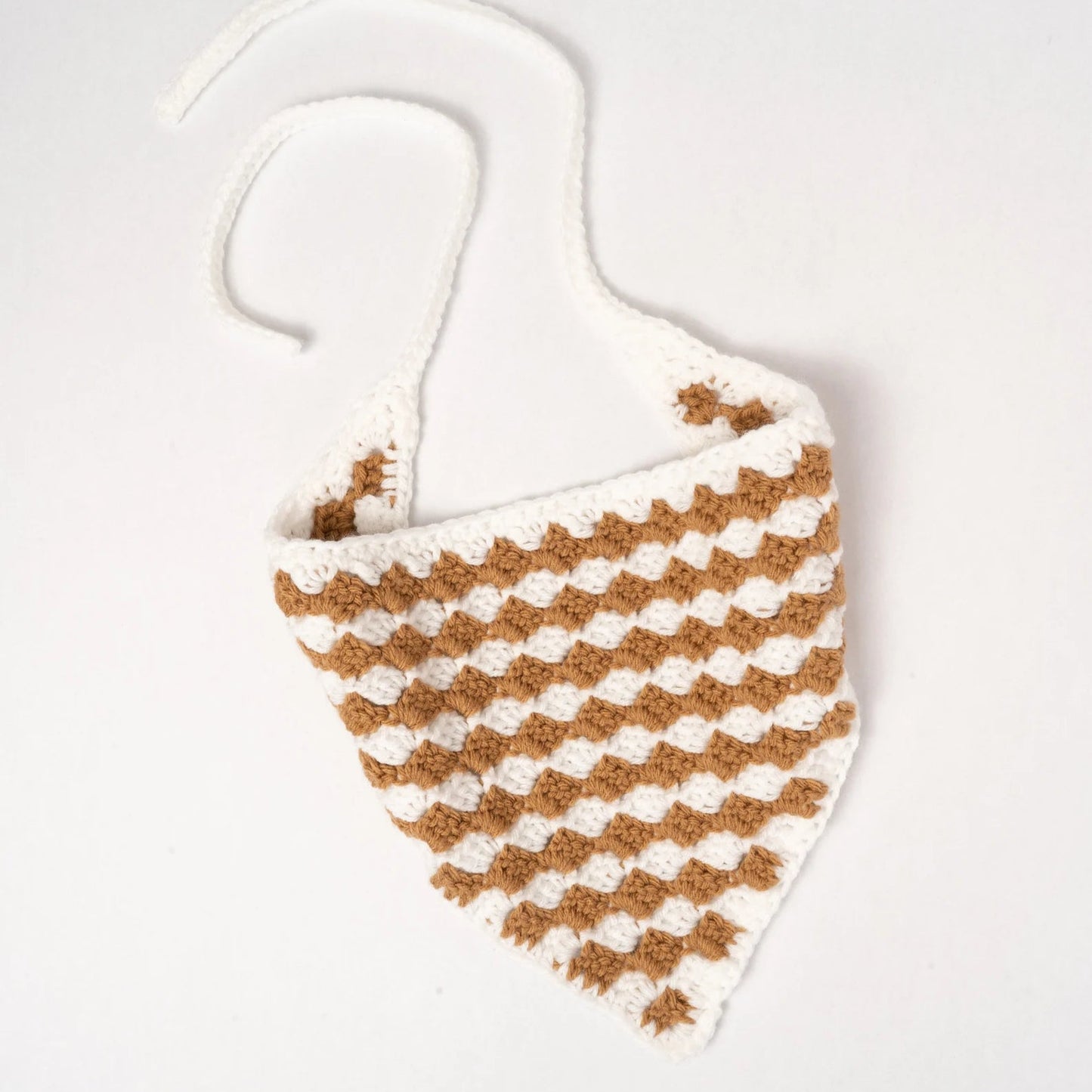 Checkered Charm Bandana Crochet Pattern