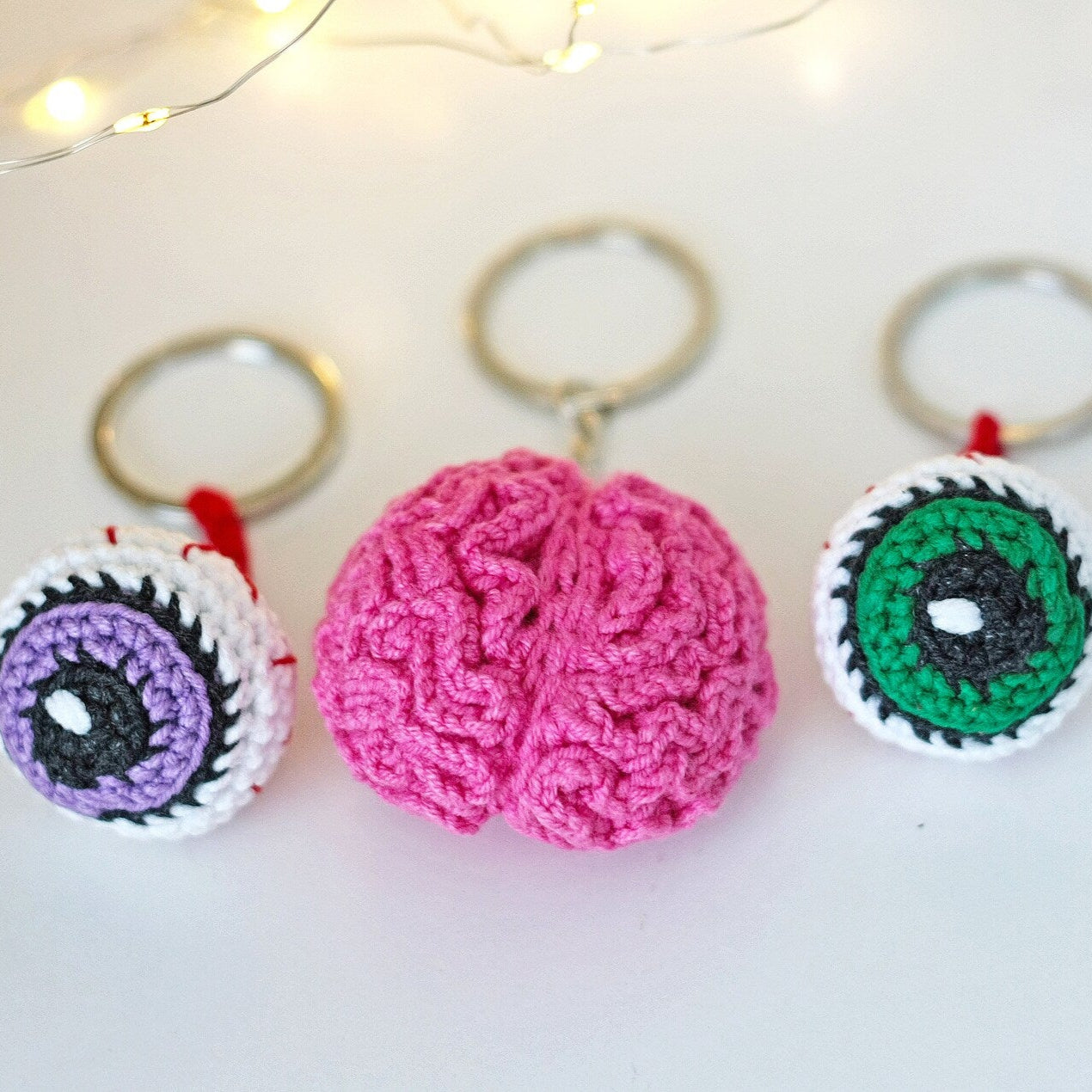 Eyeball and Brains Crochet Pattern